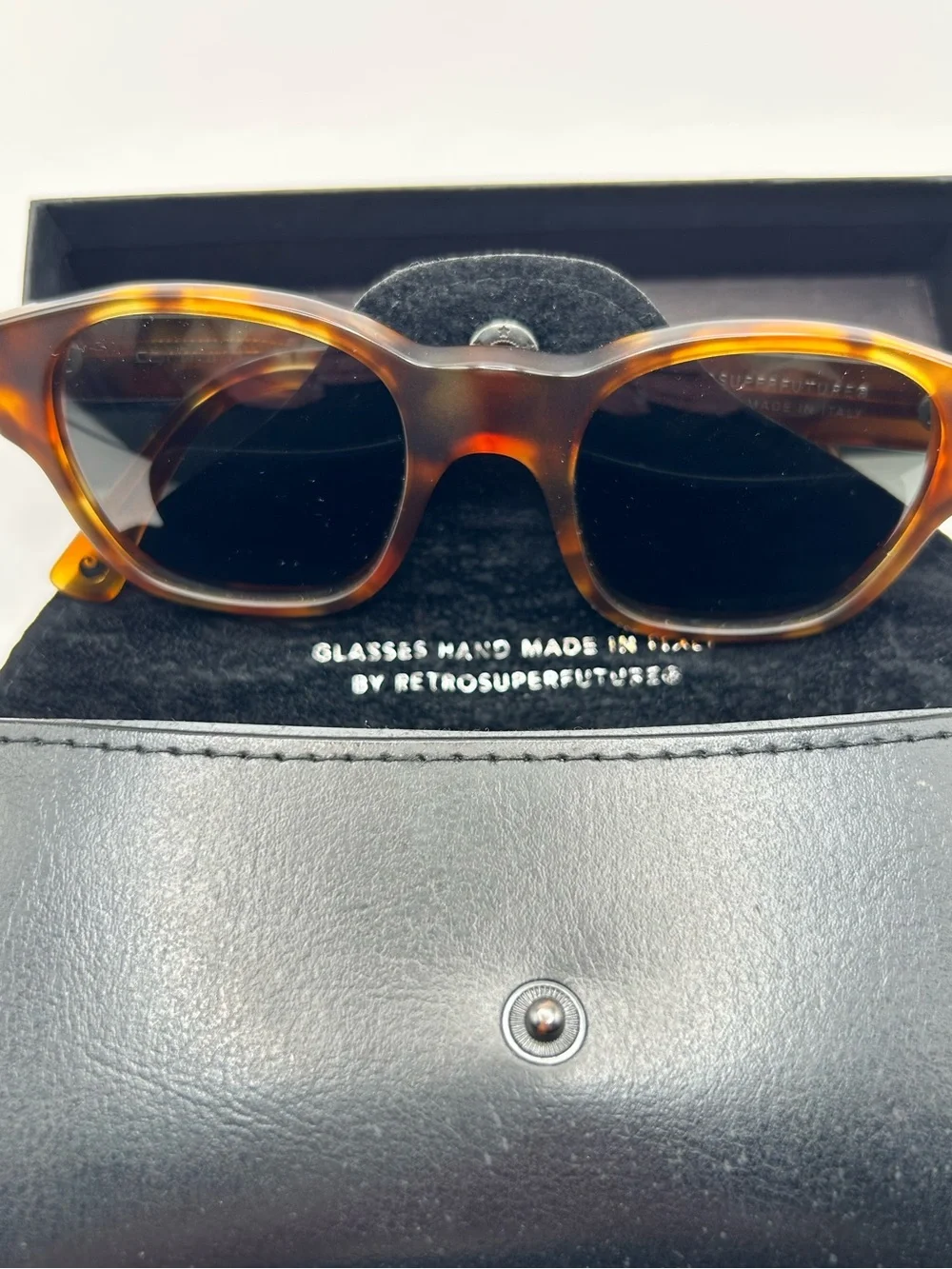 Carhartt WIP X RETROSUPERFUTURE Matte  Havana Green Lens Brightmoor Sunglasses